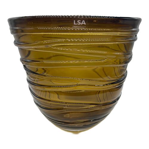 LSA (エルエスエー) ガラスベース 花瓶 Yarn Vase H24 ③