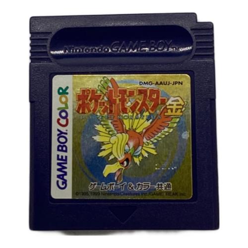 Nintendo (ニンテンドー) ポケットモンスター金 ゲームボーイカラー ー