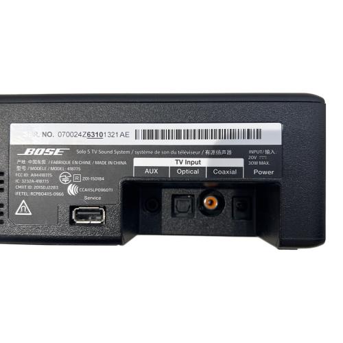 BOSE (ボーズ) ワイヤレススピーカー Bose Solo 5