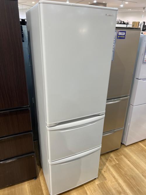 Panasonic (パナソニック) 3ドア冷蔵庫 NR-C374C-W 2023年製 175 365L