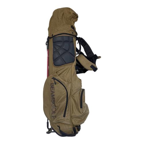 BEAMS GOLF (ビームスゴルフ) キャディバッグ ブラウン