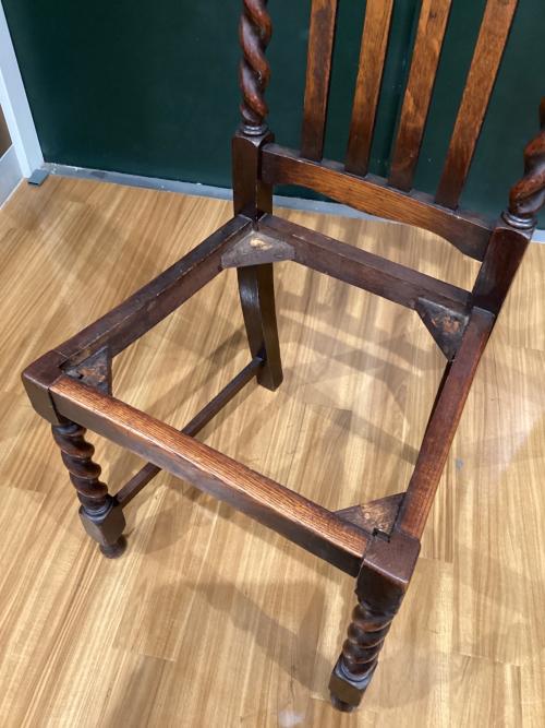 ダイニングチェアー ブラウン