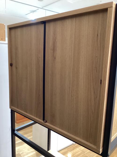 ゴミ箱上ラック 242 ナチュラル×ブラック