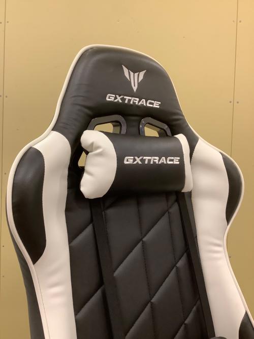 GXTRACE (ジーエックストレース) ゲーミングチェア ブラック×ホワイト