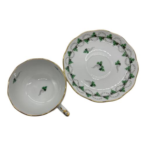Herend (ヘレンド) カップ&ソーサー PE パセリグリーン