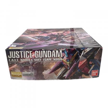 BANDAI (バンダイ) 1/100 MG ZGMF-X09A ジャスティスガンダム 「機動