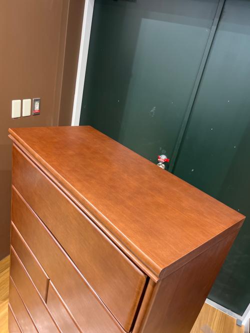 ハイチェスト LUFU90-6 178 ブラウン