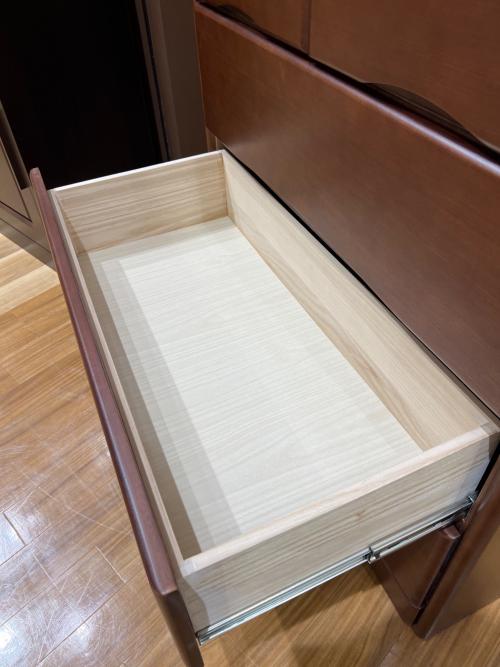 ハイチェスト LUFU90-6 178 ブラウン