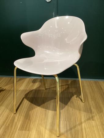 CALLIGARIS (カリガリス) アームチェアー 125 ホワイト×ゴールド SAINT TROPEZ