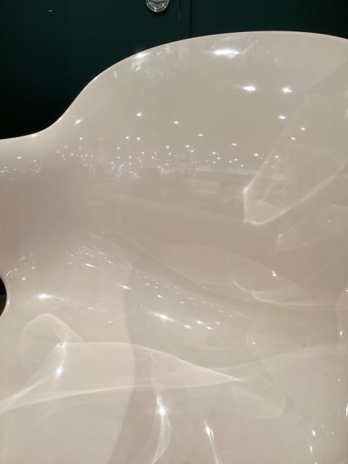 CALLIGARIS (カリガリス) アームチェアー 125 ホワイト×ゴールド SAINT TROPEZ