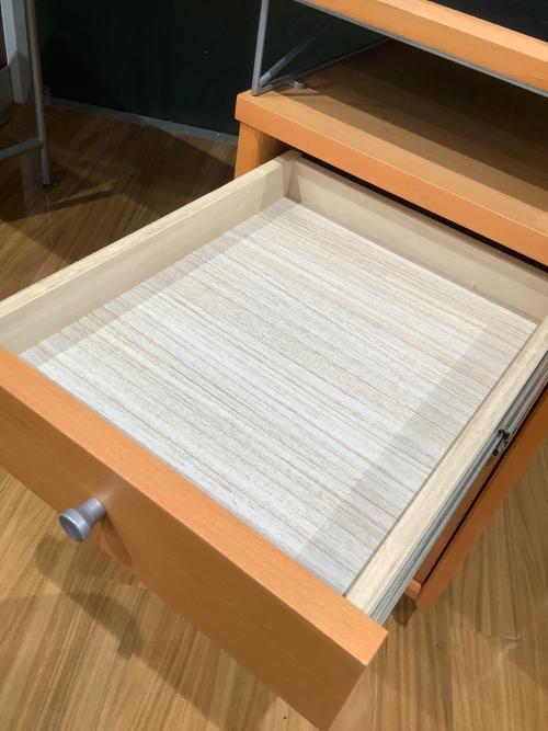 UNICO (ウニコ) デスク 258 ブラック×ライトブラウン GRIFU