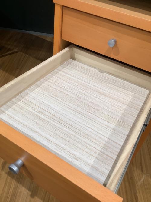 UNICO (ウニコ) デスク 258 ブラック×ライトブラウン GRIFU