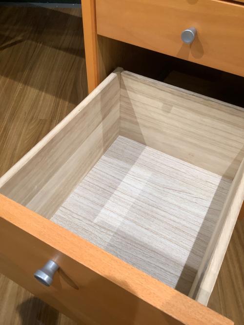 UNICO (ウニコ) デスク 258 ブラック×ライトブラウン GRIFU