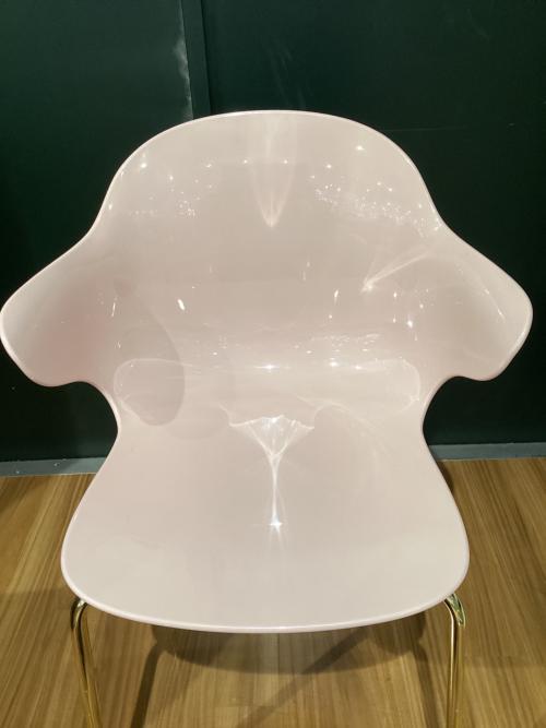 CALLIGARIS (カリガリス) アームチェアー 125 ホワイト×ゴールド SAINT TROPEZ