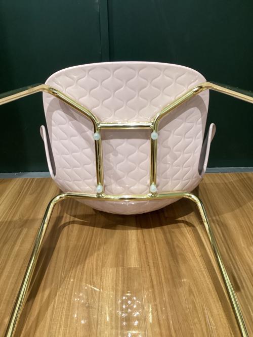 CALLIGARIS (カリガリス) アームチェアー 125 ホワイト×ゴールド SAINT TROPEZ