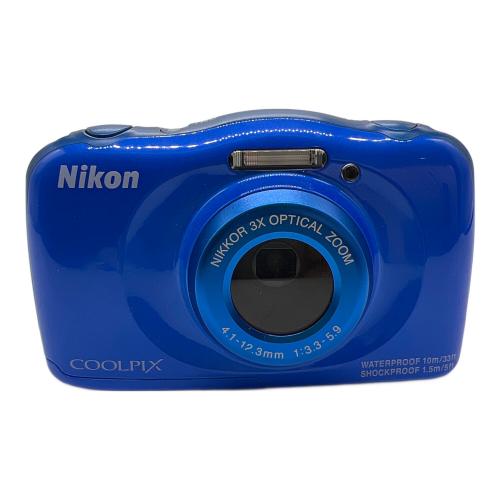 Nikon (ニコン) コンパクトデジタルカメラ COOLPIX S33