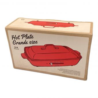 BRUNO (ブルーノ) ホットプレート 7760275 レッド