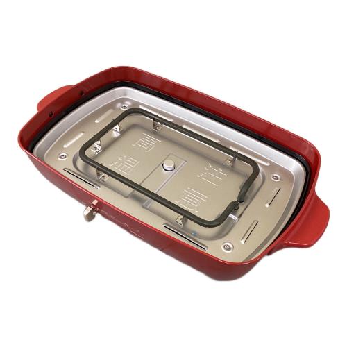 BRUNO (ブルーノ) ホットプレート 7760275 レッド