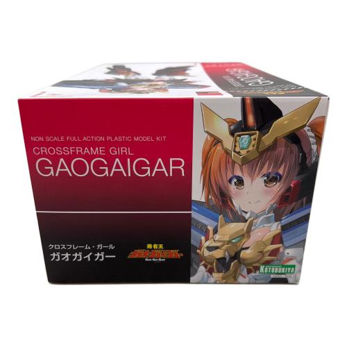 クロスフレーム・ガール 勇者王ガオガイガー ガオガイガー プラモデル プラモデル