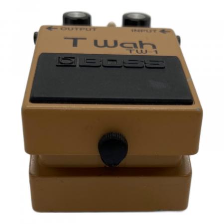 BOSS T Wah TW-1 ワウペダル　エフェクター　動作未確認　現状品 BOSS TW-1 T Wah 日本製ACA仕様 1980年代製 銀ネジ 買取りました