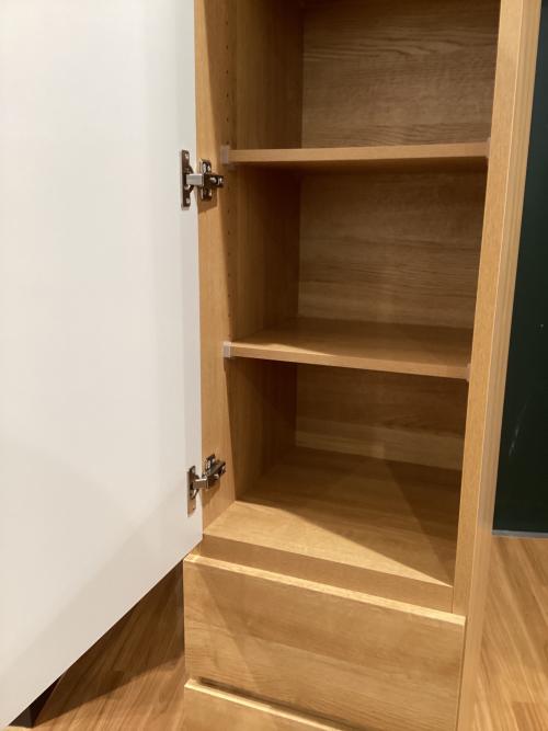 ニトリ キャビネット PORTE 40DH-L LBR2 294 ナチュラル ポルテ