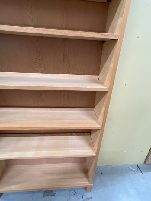 無印良品 (ムジルシリョウヒン) 本棚 幅80 奥20 高175 （ｃｍ） ナチュラル