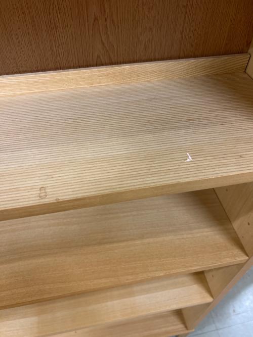 無印良品 (ムジルシリョウヒン) 本棚 幅80 奥20 高175 （ｃｍ） ナチュラル