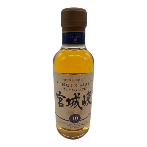 ニッカ 宮城峡 シングルモルト 10年 180ml