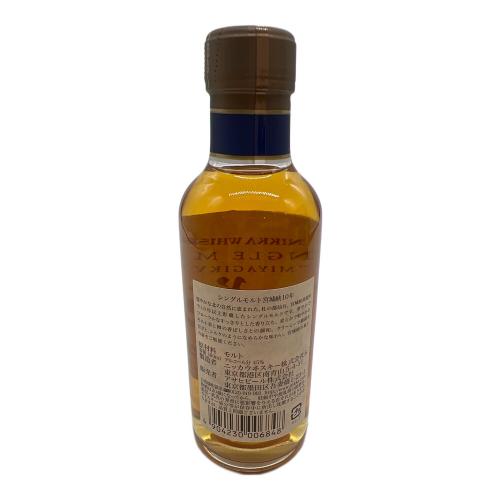 ニッカ 宮城峡 シングルモルト 10年 180ml