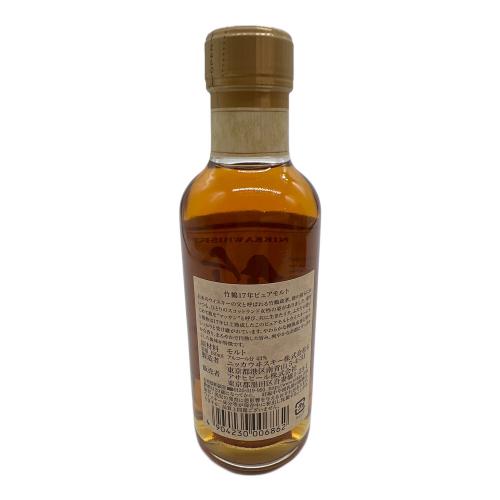 ニッカ 竹鶴 ピュアモルト 17年 180ml