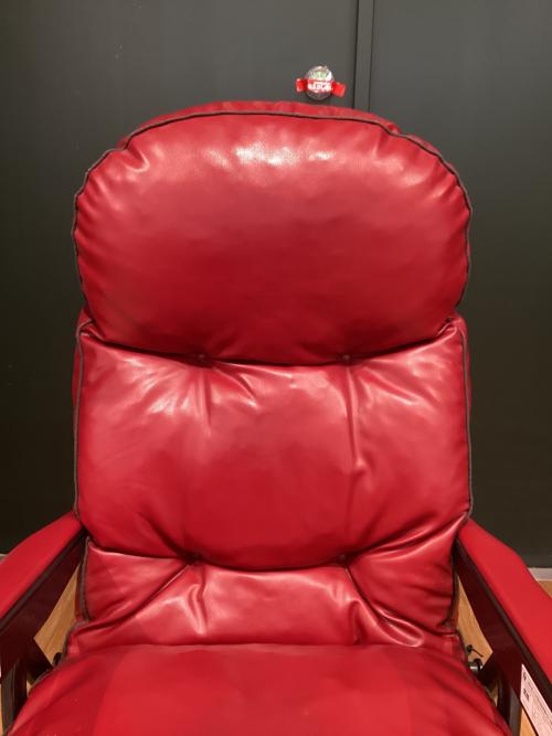 リクライニングチェアー Art7a イタリア製 446 レッド
