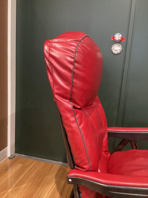 リクライニングチェアー Art7a イタリア製 446 レッド