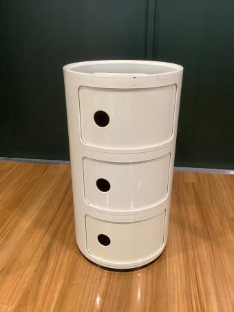 Kartell (カルテル) ローチェスト コンポニビリ 49 ホワイト