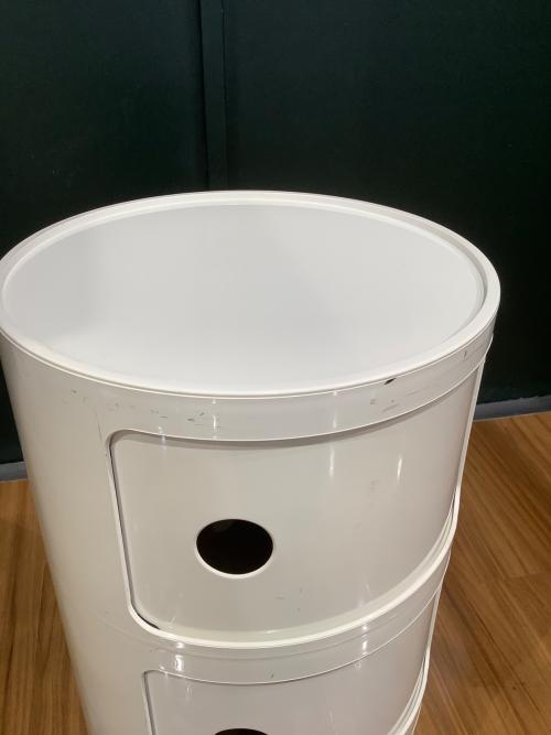 Kartell (カルテル) ローチェスト コンポニビリ 49 ホワイト