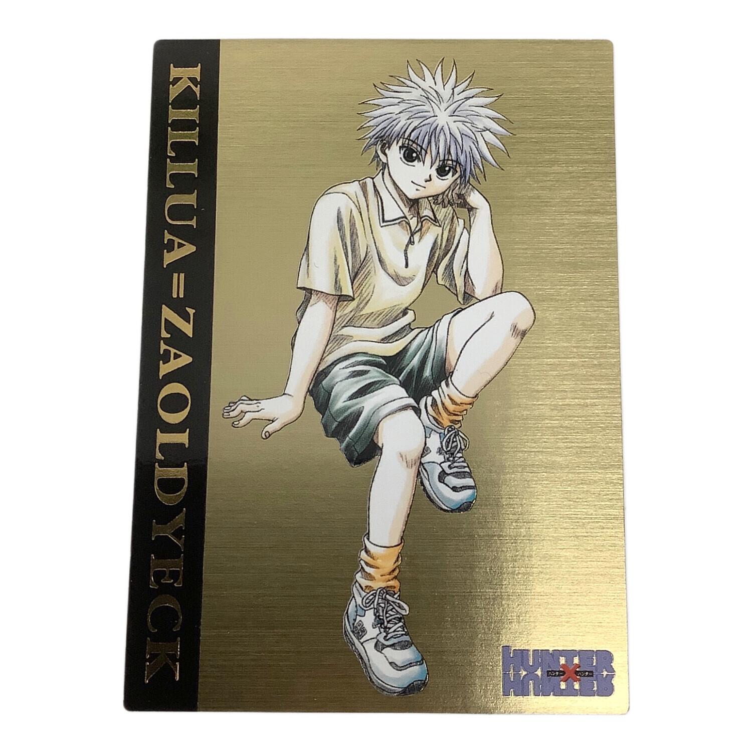 HUNTER×HUNTER (ハンター×ハンター) キルア カード ゴールド