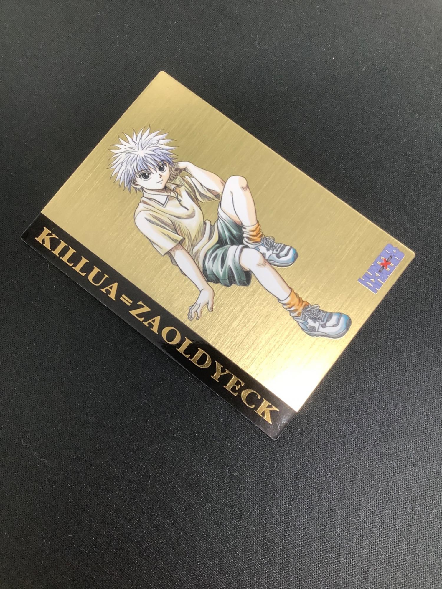 HUNTER×HUNTER キルア=ゾルディック カードダス ゴールド HUNTER×HUNTER (ハンター×ハンター) キルア カード ゴールド