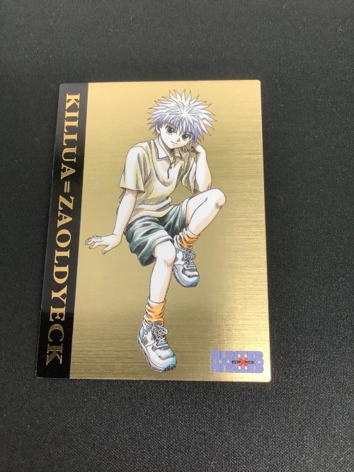 HUNTER×HUNTER (ハンター×ハンター) キルア カード ゴールド