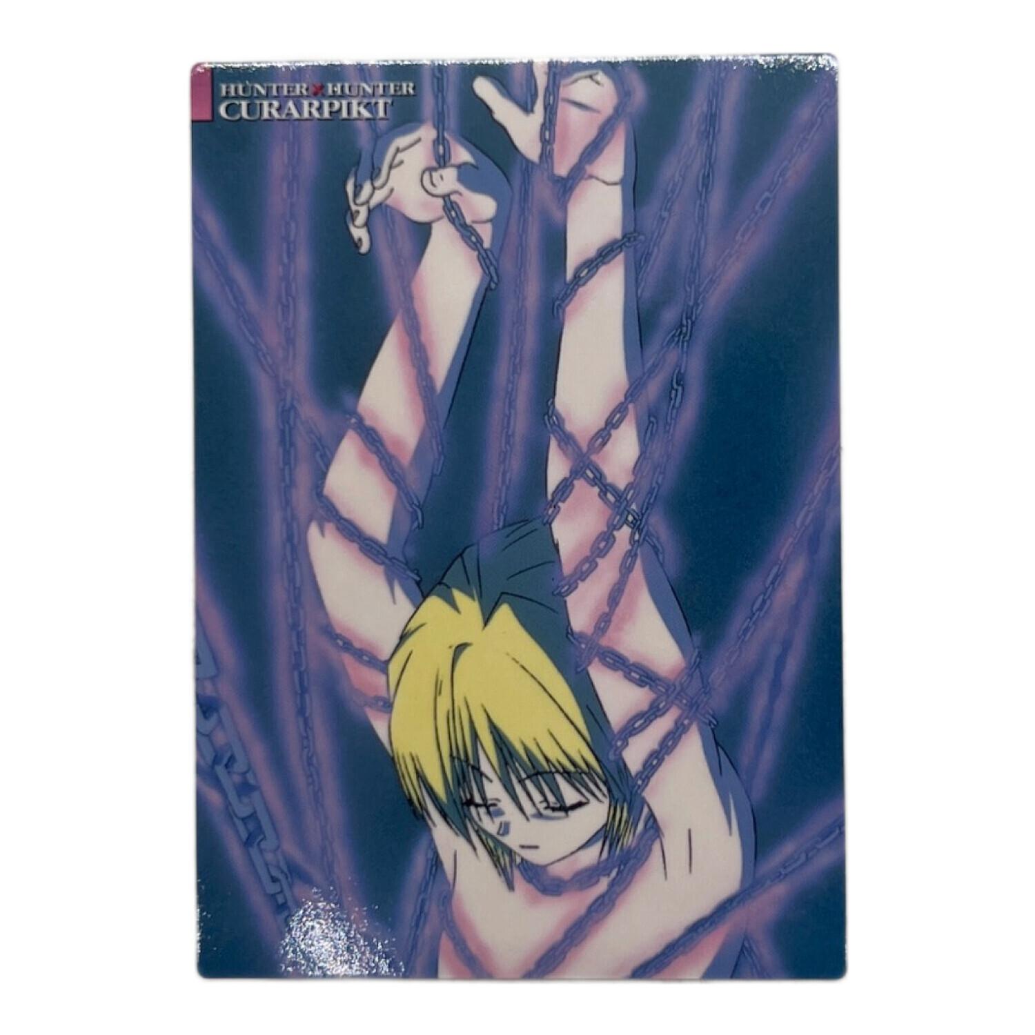 ハンターハンター HUNTER×HUNTER Card　カード　クラピカ HUNTER×HUNTER ハンターハンター カード クラピカ 4枚