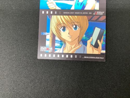 HUNTER×HUNTER (ハンター×ハンター) 旅団 メイン4人 カード 3