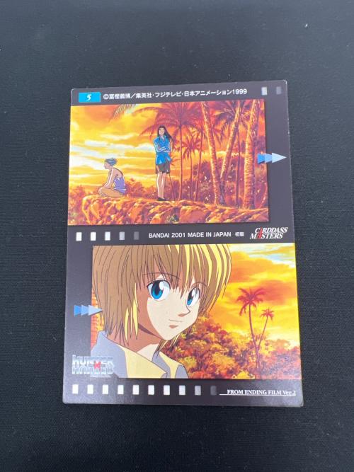 HUNTER×HUNTER (ハンター×ハンター) ヒソカ イルミ クラピカ ネオン クラピカ カード 5