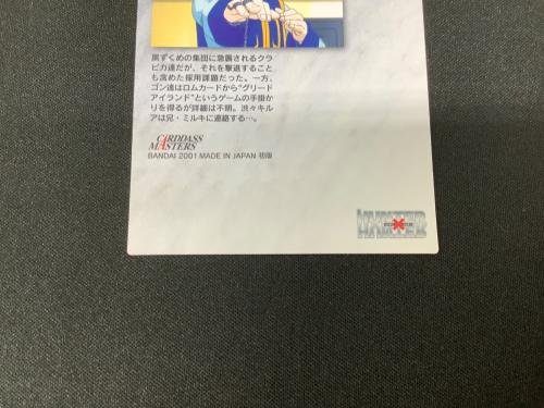 HUNTER×HUNTER (ハンター×ハンター) ゴン キルア カード 101