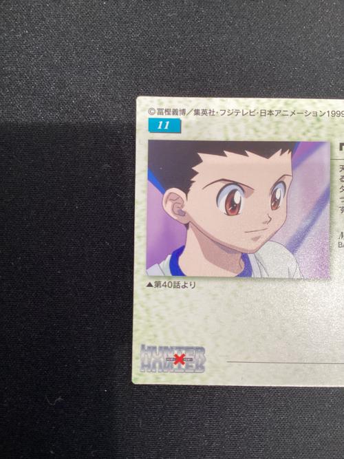 HUNTER×HUNTER (ハンター×ハンター) ゴン カード 11