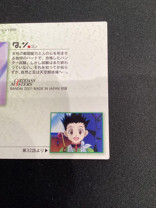 HUNTER×HUNTER (ハンター×ハンター) ゴン カード 11