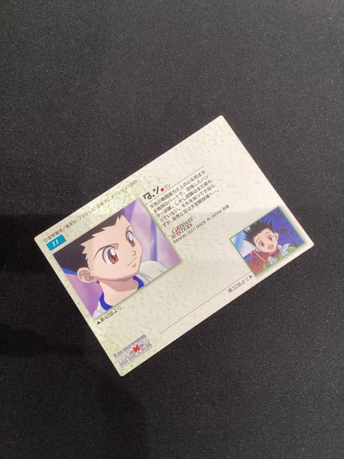 HUNTER×HUNTER (ハンター×ハンター) ゴン カード 11