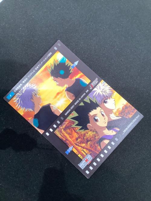 HUNTER×HUNTER (ハンター×ハンター) ゴン キルア センリツ クロロ カード 4 ー