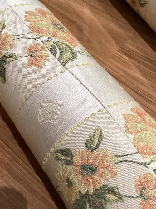 ベンチチェア 307 ブラウン×アイボリー