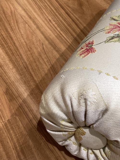 ベンチチェア 307 ブラウン×アイボリー