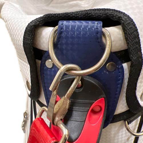 HONMA (ホンマ) キャディバッグ ホワイト×ブルー×レッド