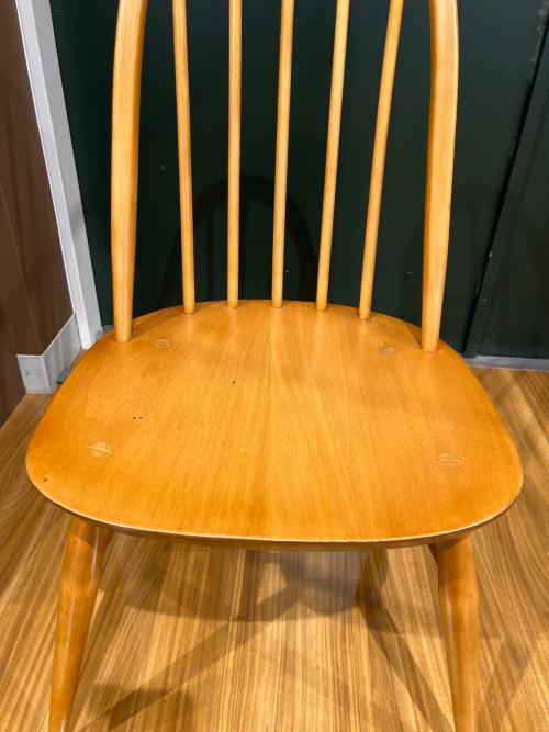 ercol (アーコール) ダイニングチェアー 129 ブラウン Quaker Windsor Chair