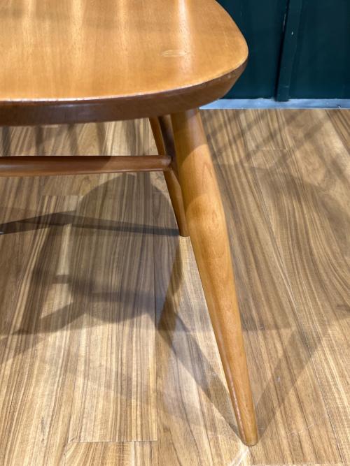 ercol (アーコール) ダイニングチェアー 129 ブラウン Quaker Windsor Chair